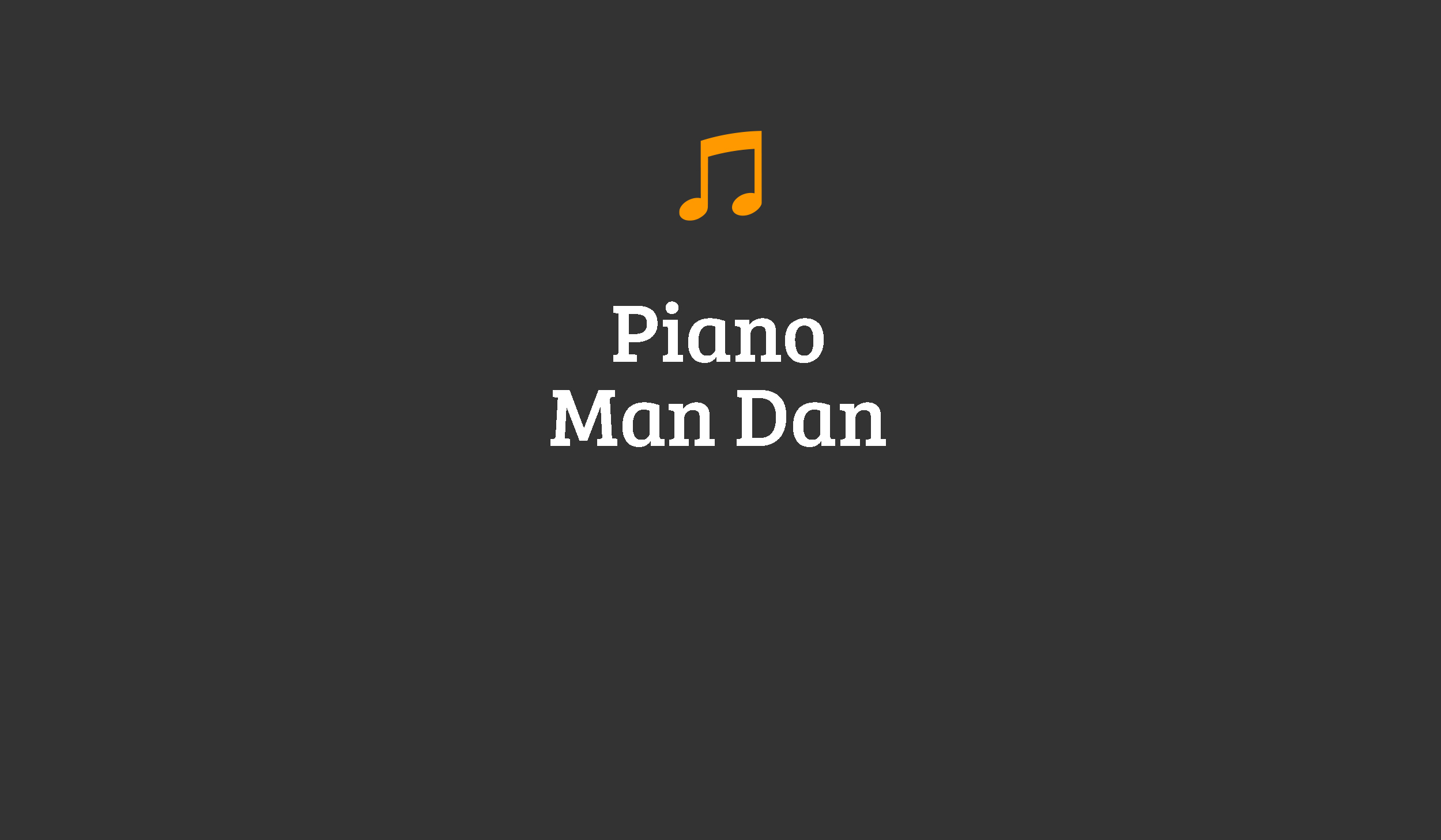 piano man dan wedding music michigan